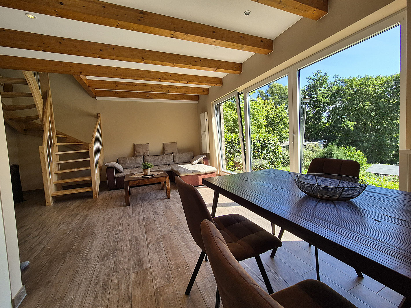 Wohnraum mit herrlicher Aussicht Familienhaus 