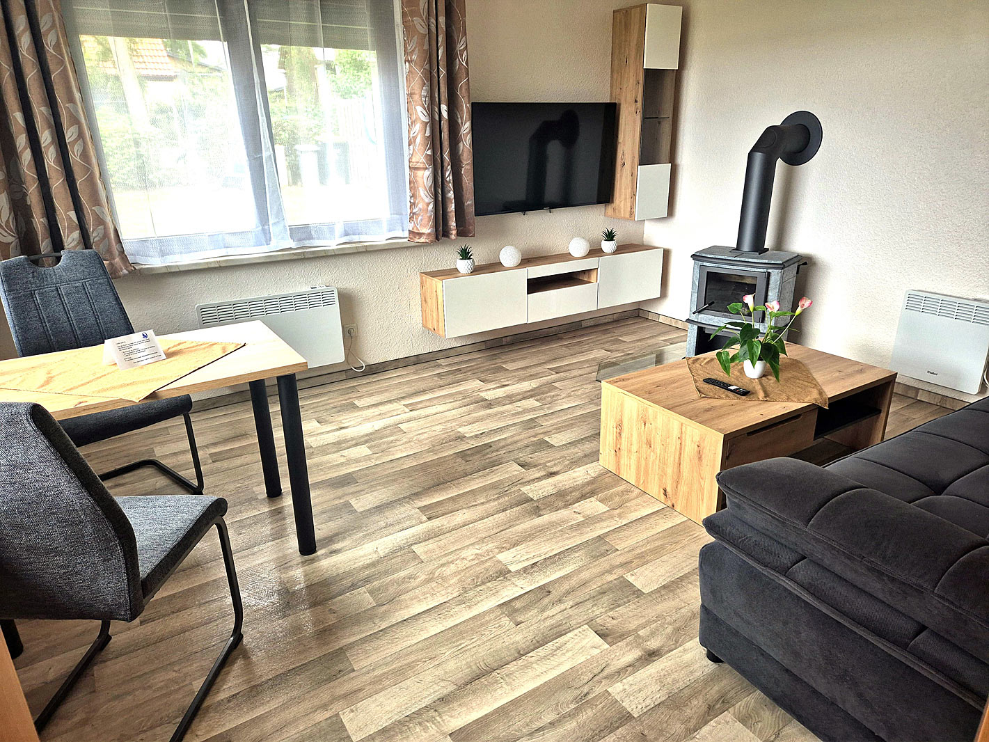 Wohnraum vom Seeblickhaus 