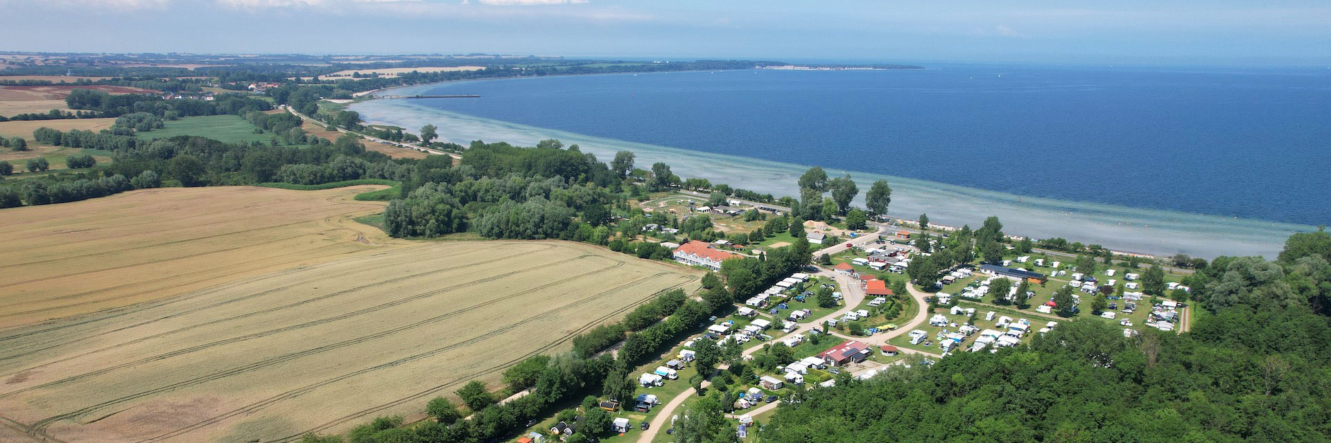 Luftbild Boltenhagen - Campingplatz Ostseequelle