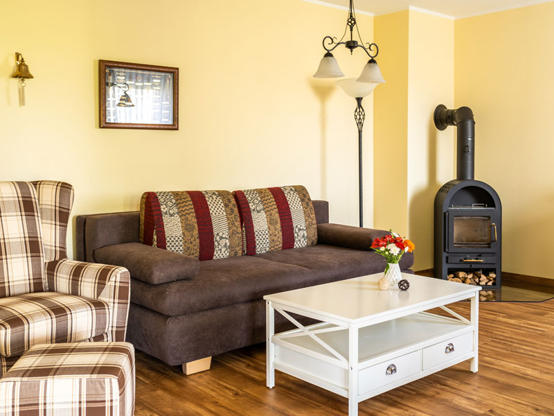 3-Raum-Ferienwohnung Wohnbereich der 3-Raum-FeWo