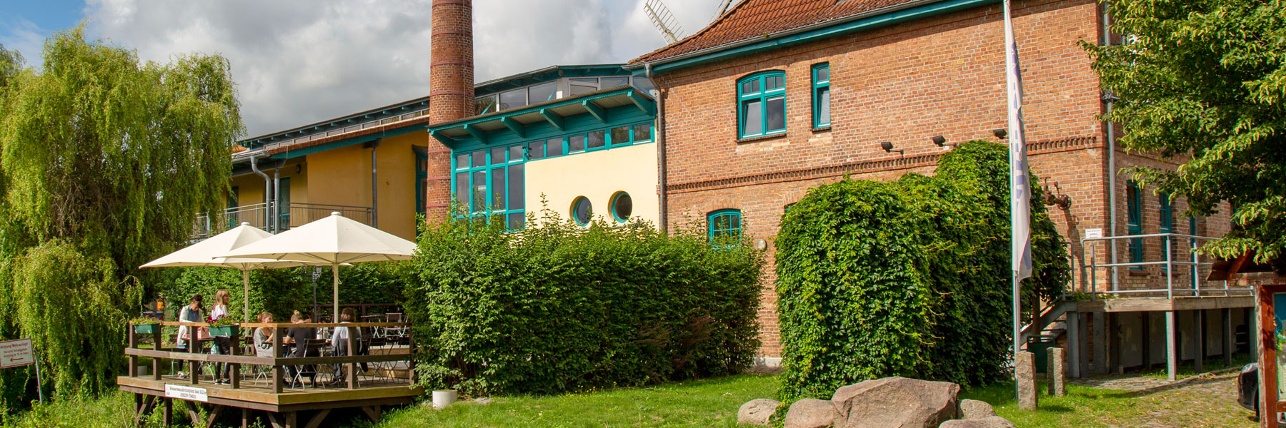 Terrasse - Gästehaus Mühlenstein